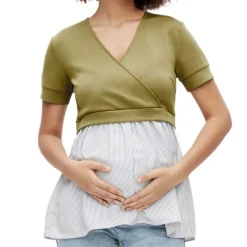 Blouse de grossesse et allaitement Femme Mamalicious Jennifer