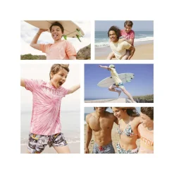 Boardshort court enfant ceinture tout-élastiquée