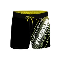 Boardshort court garçon ceinture demi-élastiquée Eclair