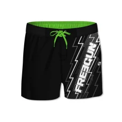 Boardshort court garçon ceinture demi-élastiquée Eclair