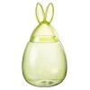 Bocal Design en Verre Lapin 39cm Vert