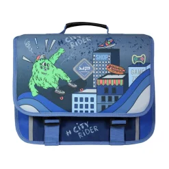 BODYPACK Cartable 38 cm 2 compartiments Monster Bleu