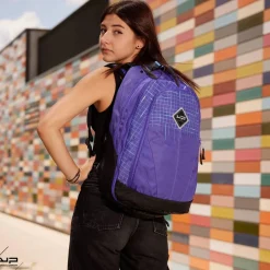 BODYPACK Sac à dos 2 compartiments Etoile filée Violet