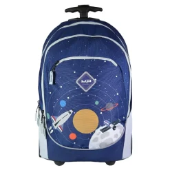 Bodypack Sac à dos à roulettes 2 compartiments Cosmos Bleu