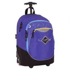 BODYPACK Sac à dos à roulettes 2 compartiments Comète violette