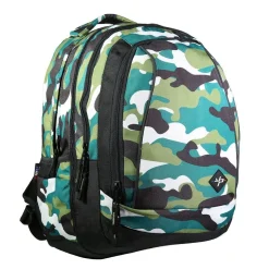 BODYPACK Sac à dos recyclé 3 compartiments 2 en 1 Camo