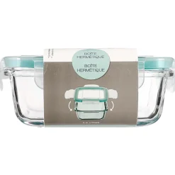 Boite verre rectangulaire CLIPEAT 540 ml