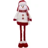 Bonhomme de Neige Télescopique Soir 82cm Rouge