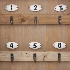 Boîte à clés rétro en bois