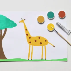 Boîte d'aquarelle fine 12 couleurs Ø 30 mm