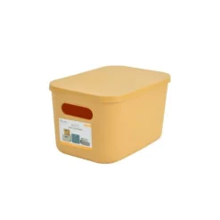 Boîte de Rangement Avec Couvercle Iris 4,5L Ocre