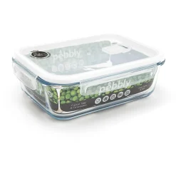 Boîte hermétique RECTANGULAIRE EN VERRE 1.5L