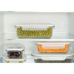 Boîte hermétique RECTANGULAIRE EN VERRE 1.5L