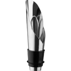 Bouchon Verseur en Inox Vin 8cm Argent