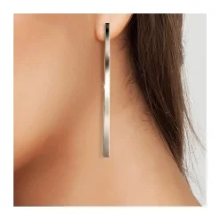 Boucles d'oreilles en acier par SC Crystal