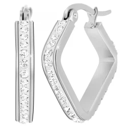Boucles d'oreilles SC Crystal ornées de Cristaux scintillants