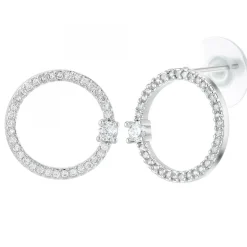 Boucles d'oreilles SC Crystal ornées de Zirconium