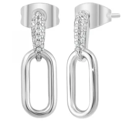 Boucles d'oreilles SC Crystal ornées de Zirconium
