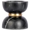 Bougeoir Design en Marbre Satori 12cm Noir