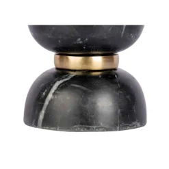 Bougeoir Design en Marbre Satori 12cm Noir