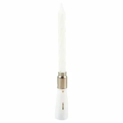Bougie d'Anniversaire Musicale 12cm Blanc