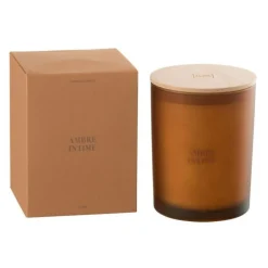 Bougie Parfumée Accords Essentiels 14cm Ambre Intime