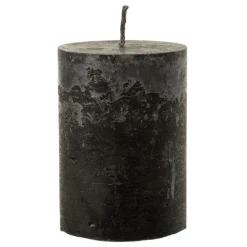 Bougie Pilier Extérieur Odessa 21cm Noir