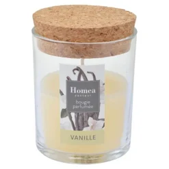 Bougie Verrine Parfumée Essentiel II 8cm Vanille