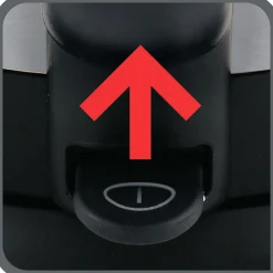 Bouilloire sans fil compacte 1.2l 1800w inox/noir - ki431d10