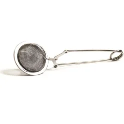 Boule à Thé en Inox Infuseur 16cm Argent