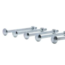 Boulon zingué TRCC Vissal Ø8x120mm lot de 10 boulons