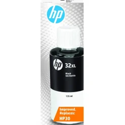 Bouteille d'encre HP 32XL Noire Authentique 135 ml (1VV24AE)