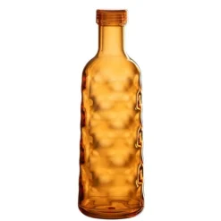 Bouteille en Plastique Martelé 1,15L Orange