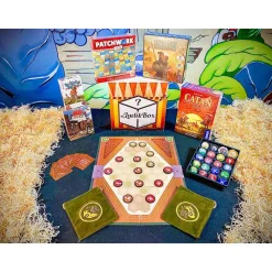 Box surprise de jeux de société à thème pour s'amuser à plusieurs - Coffret Cadeau Sport & Aventure