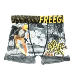 Boxer /Jaune Homme Freegun Skate