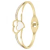 Bracelet coeurs par SC Bohème orné de Cristaux scintillants
