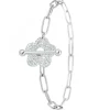 Bracelet fleur par SC Crystal orné de Cristaux scintillants