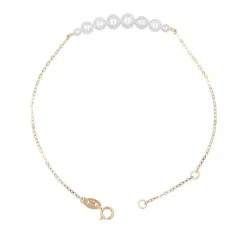 Bracelet Or et Perles - Femme
