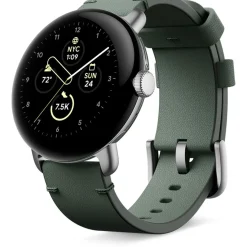 Bracelet Pixel Watch Cuir large vert