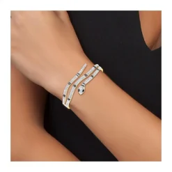 Bracelet serpent en acier inoxydable par SC Bohème