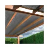 Brise vue en toile tissée Gris anthracite 10 m x H.1,80 m - Jardideco