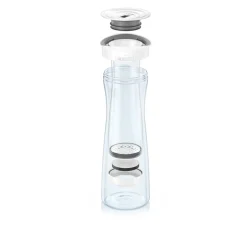 BRITA Bouteille filtrante blanche inclus 1 filtre MicroDisc