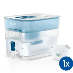 BRITA Distributeur d'eau filtrée Flow (8,2L) inclus 1 cartouche filtrante MAXTRA PRO All-in-1