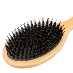 Brosse à Cheveux Poils de Sanglier 24cm Naturel