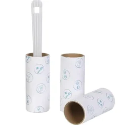 Brosse à Vêtement 2 Recharges 20cm Blanc