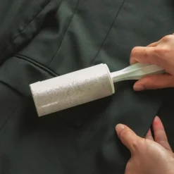 Brosse à Vêtement 2 Recharges 20cm Blanc