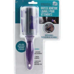 Brosse Anti-poils adhesive et lavable