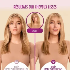 Brosse chauffante HT202EU - Blanc