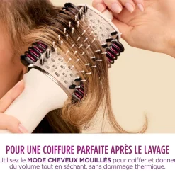 Brosse chauffante HT202EU - Blanc