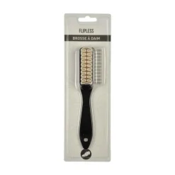 Brosse pour Chaussures Spécial Daim 16cm Noir